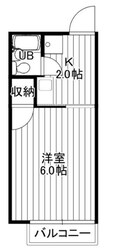 ハイユニメント平塚の物件間取画像